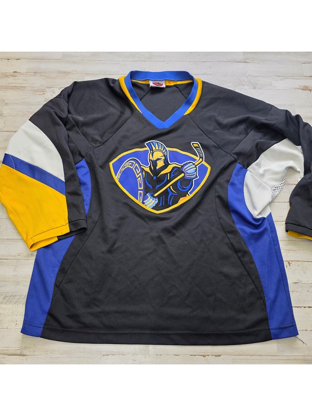 VTG San Jose State Spartans K1 Hockey Jersey Men's XL Made USA SJSU College